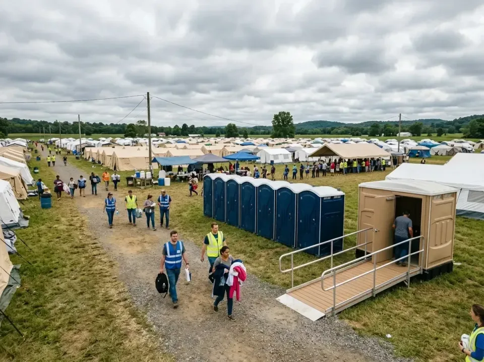 disaster-relief-camp-restrooms-010 — frequently asked questions, Dumpster & Portable Bathrooms Rental in Morrisville, VT